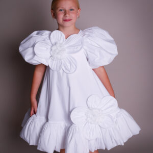 Neroli dress in white
